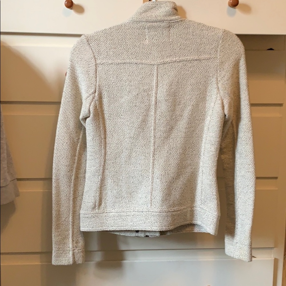 Lucky Brand White Textured Blazer - Picture 3 of 6